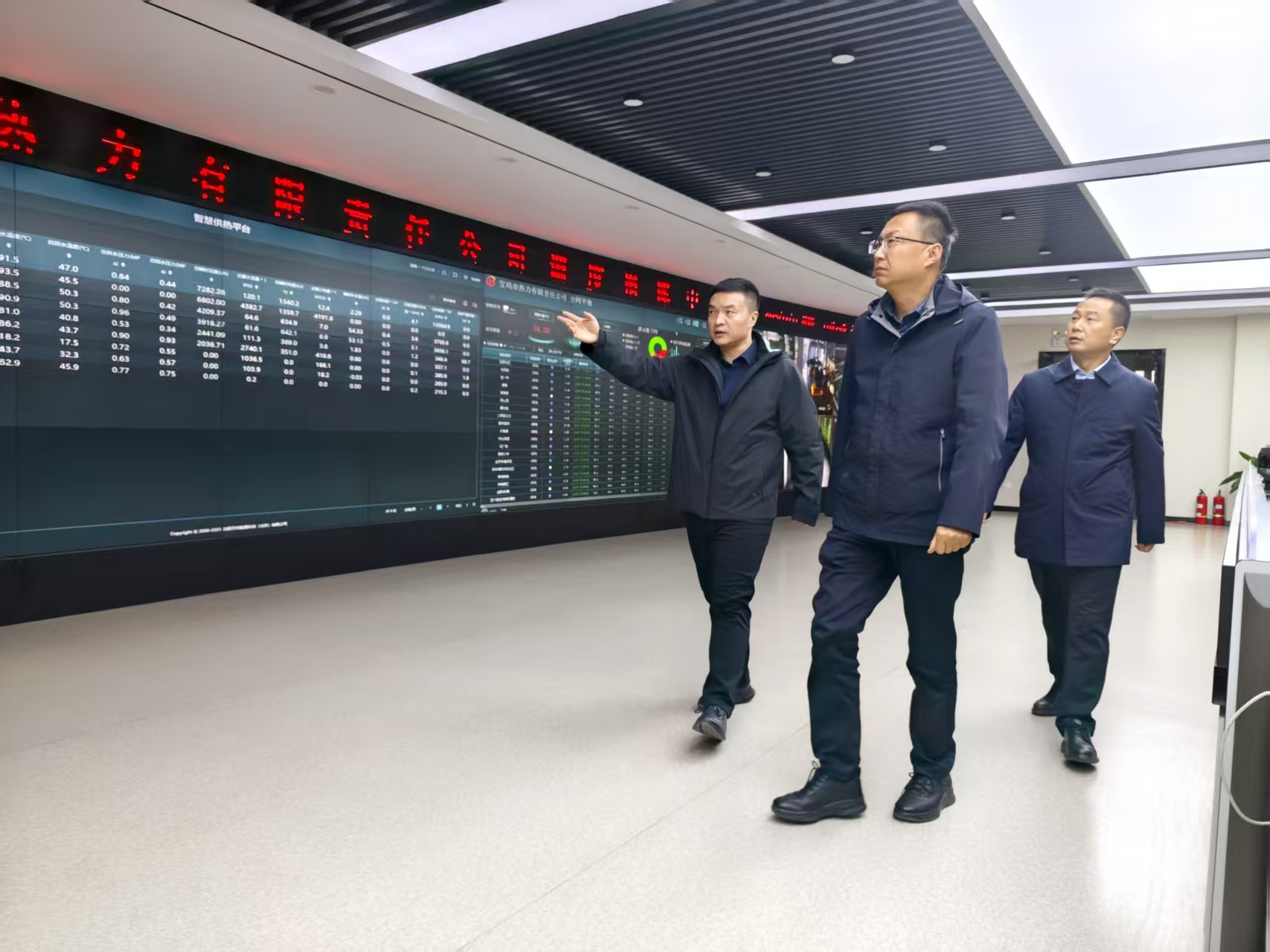 市住建局黨組書記、局長孫曉岐檢查指導(dǎo)公司 供熱工作